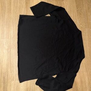 Classic Black Long Sleeve Top